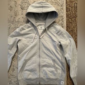 Reigning Champ Hoodie - Heavyweight Cotton Fleece Zip - M